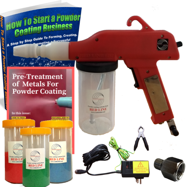 Powder Coating Kit- 80Kv Powder Coat Gun- Home and Small Business ...